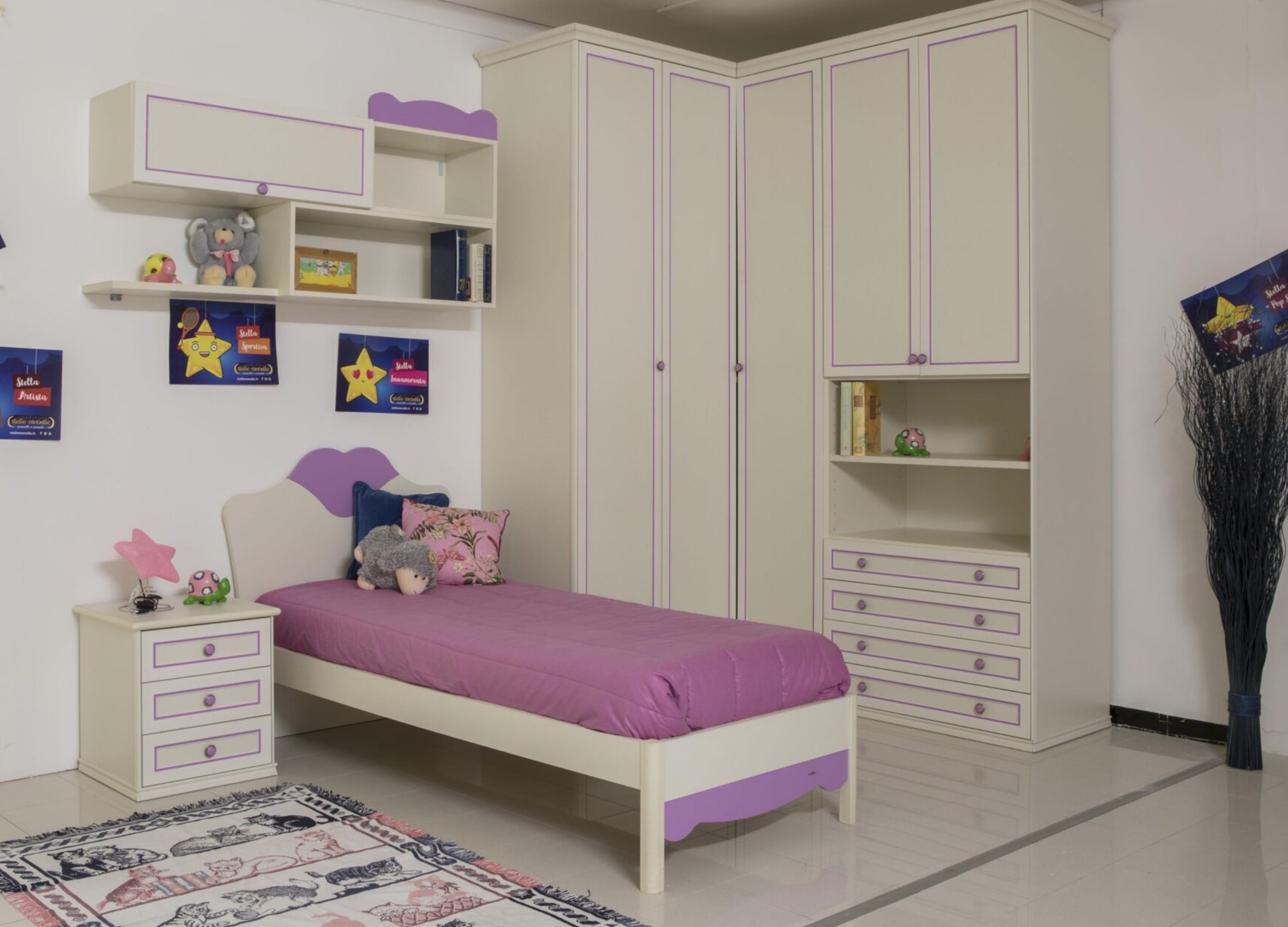 Progetto senza titolo Cameretta Romantica outlet - immagine 1