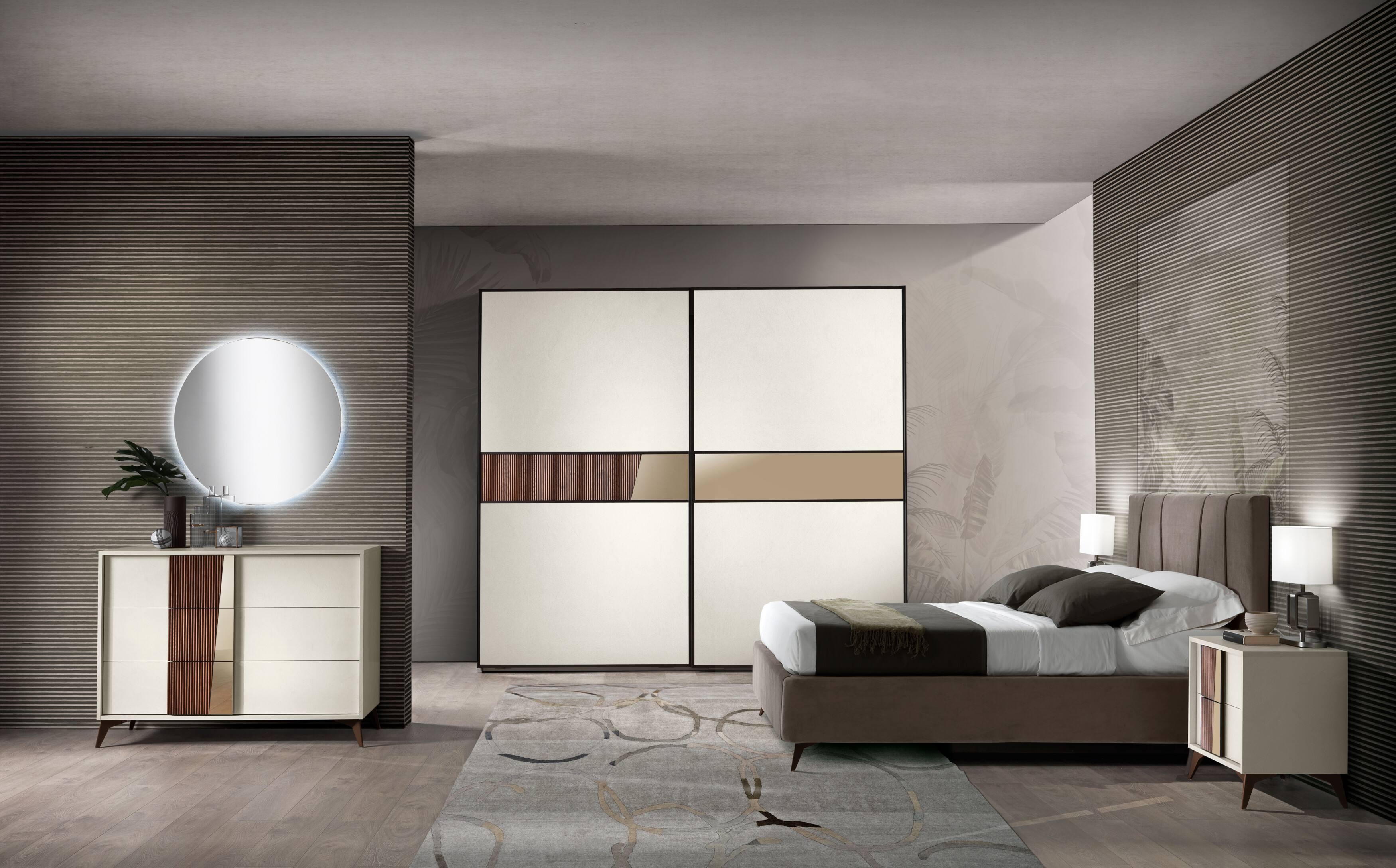 13-12-22_10031-mod-3 Camera Luxury Grazia con armadio scorrevole - immagine 1