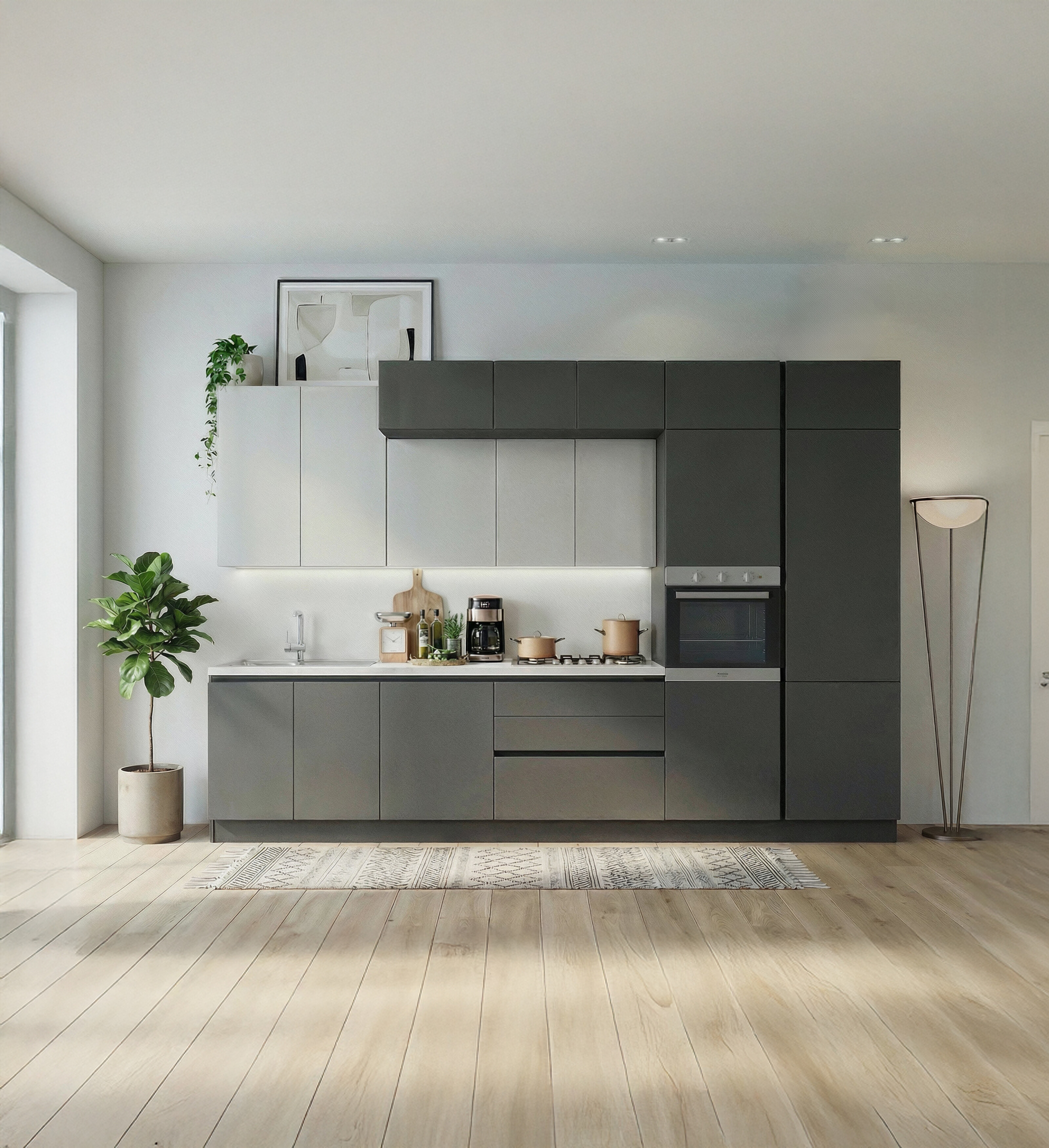 SANDY-esposta-AI Cucina Sandy lineare - immagine 1