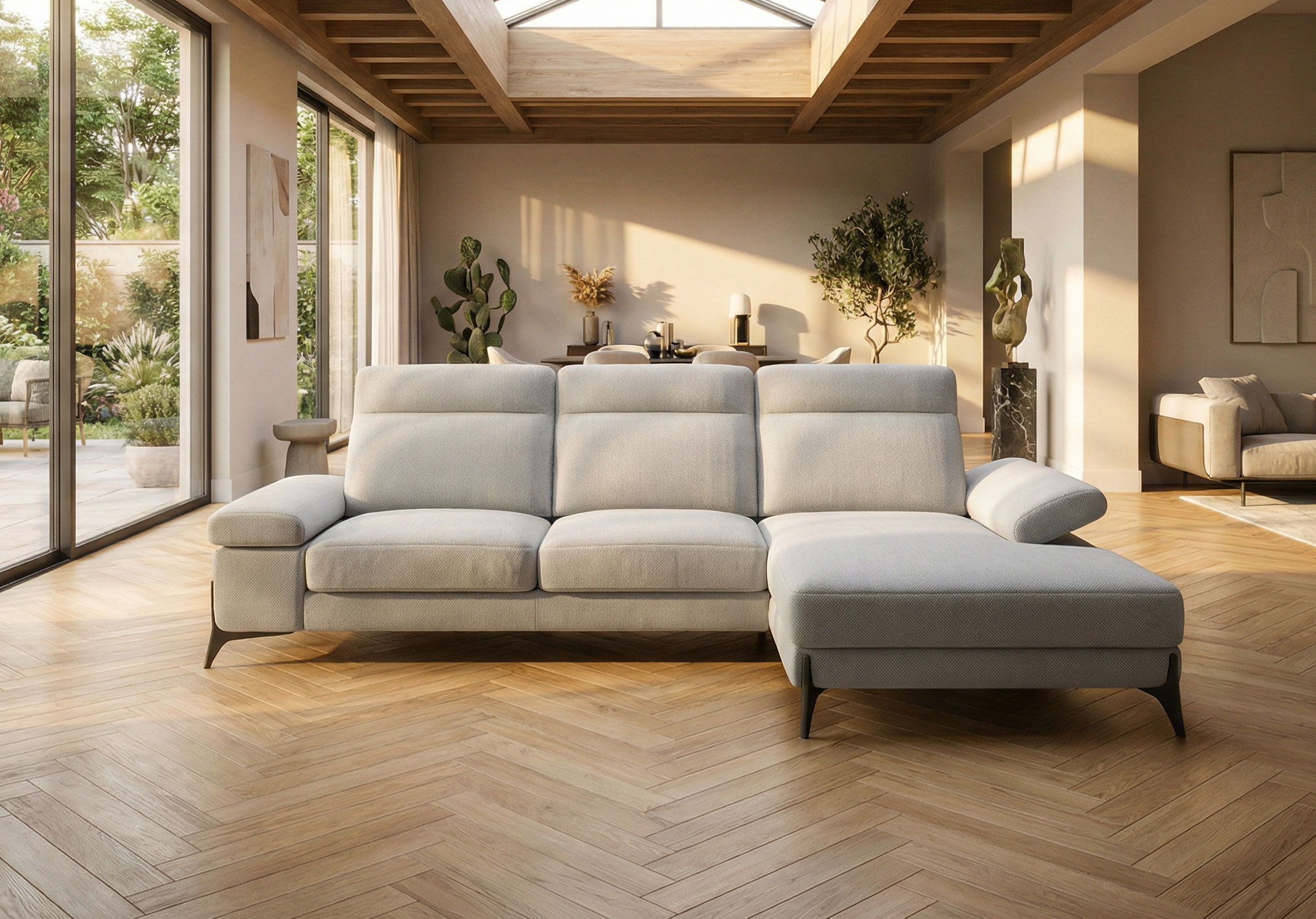 deli-web Divano Deli con chaise longue - immagine 1