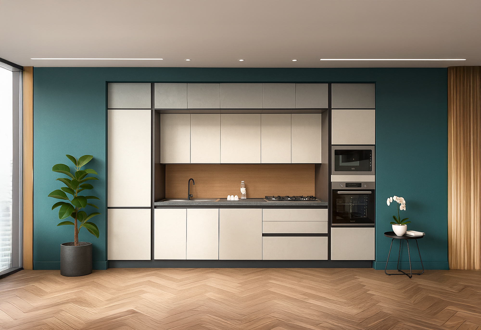 zoe-esposta-AI Cucina Zoe lineare - immagine 1