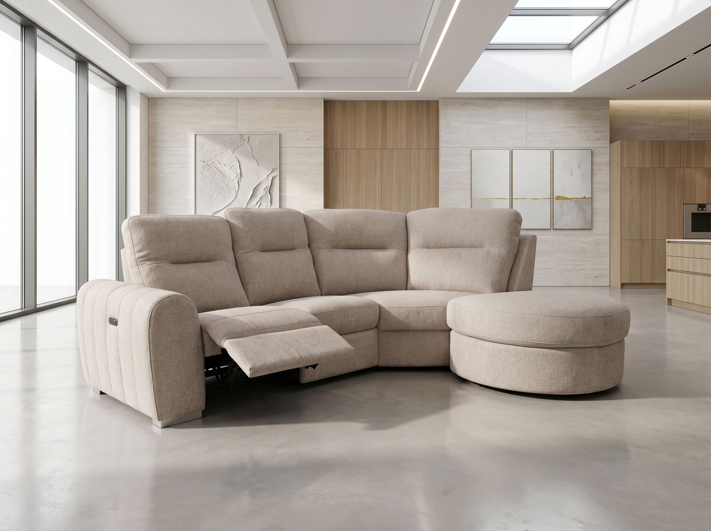 juno Divano con recliner elettrico Juno - immagine 1